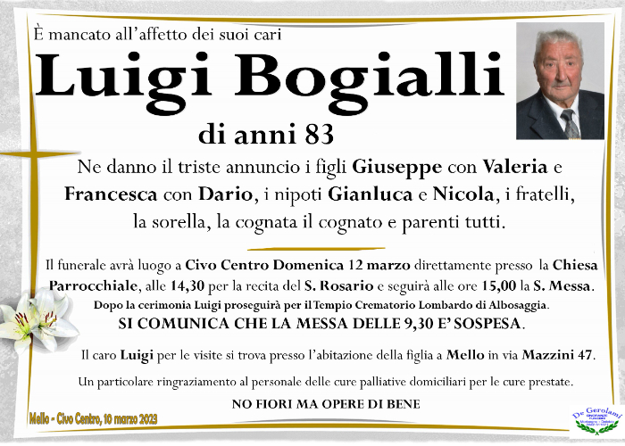 Bogialli Luigi: Immagine Elenchi