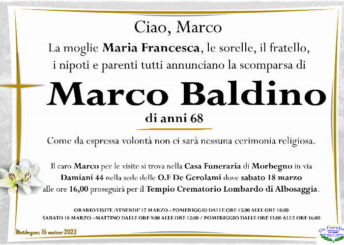 Baldino Marco: Immagine Elenchi