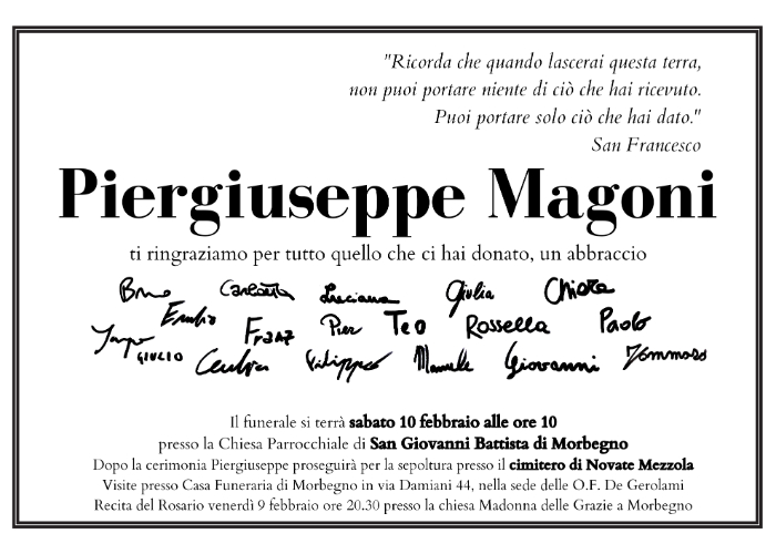 Magoni Piergiuseppe: Immagine Elenchi