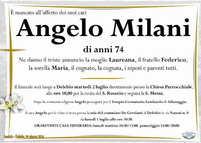 Milani Angelo: Immagine Elenchi