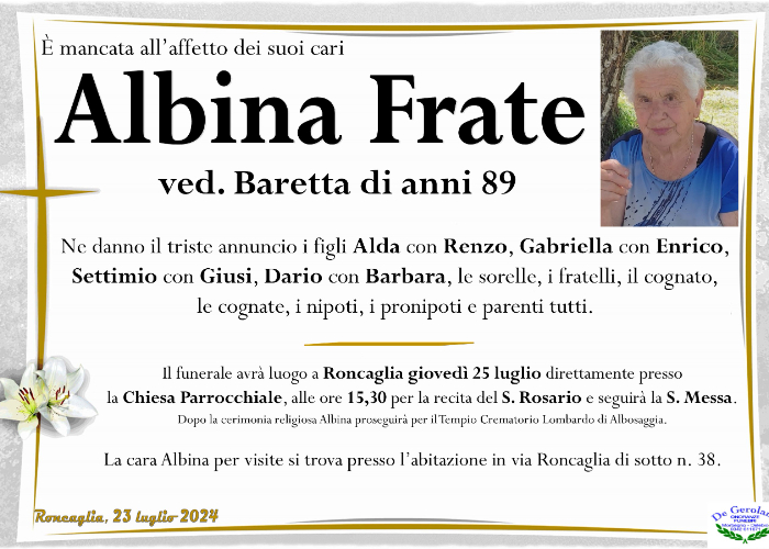 Albina Frate: Immagine Elenchi