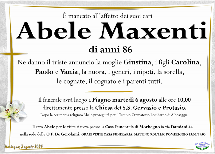 Maxenti Abele: Immagine Elenchi