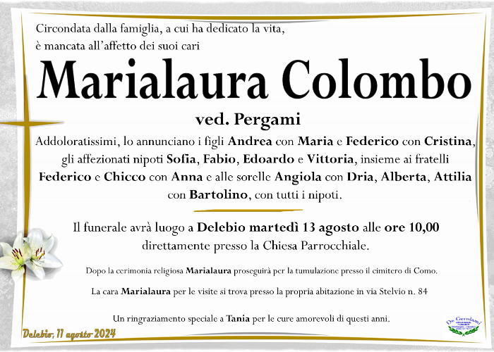 Marialaura Colombo: Immagine Elenchi