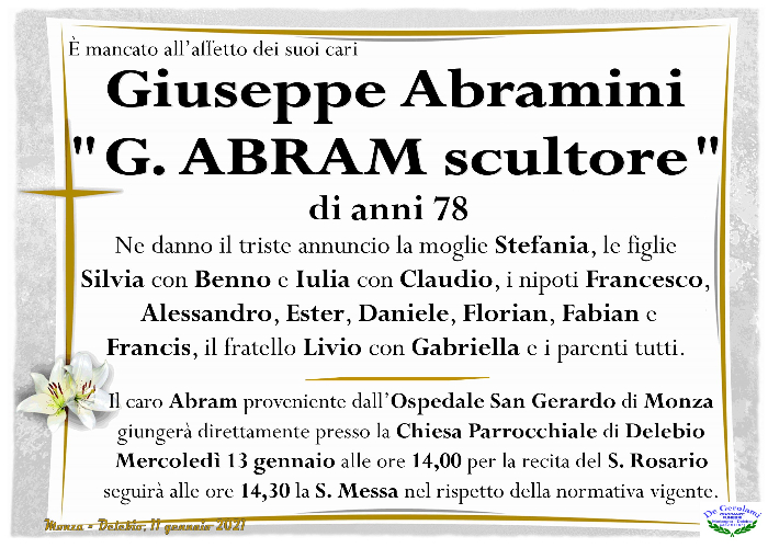 Giuseppe Abramini: Immagine Elenchi