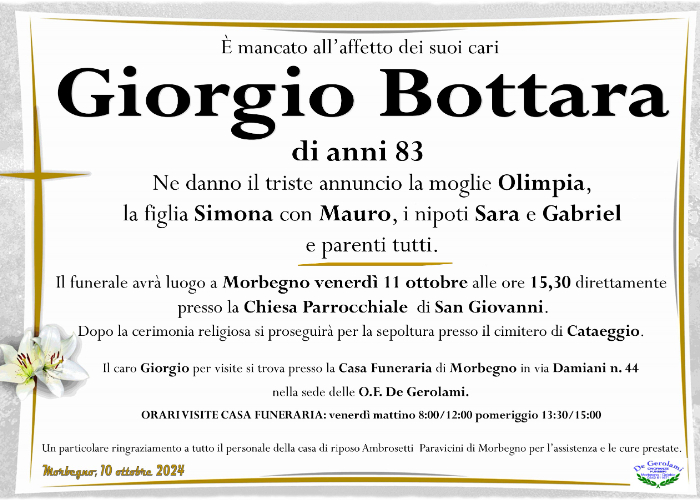 Bottara Giorgio: Immagine Elenchi