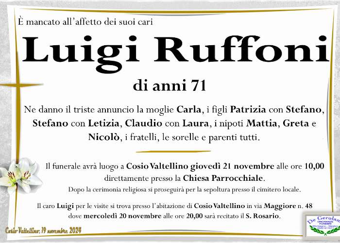 Luigi Ruffoni: Immagine Elenchi