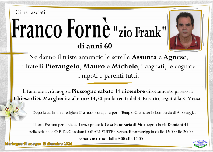 Franco Fornè: Immagine Elenchi