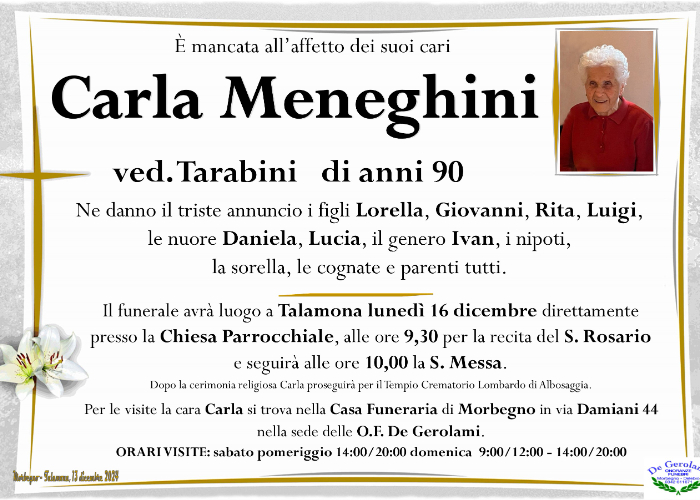 Menghini Carla: Immagine Elenchi