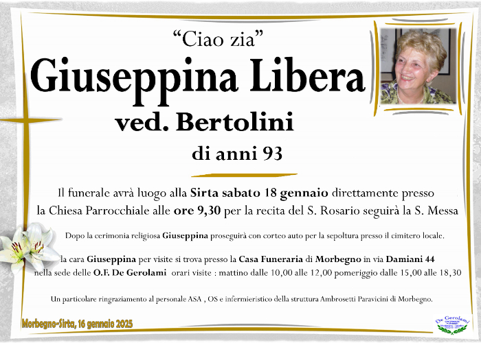 Giuseppina Libera: Immagine Elenchi