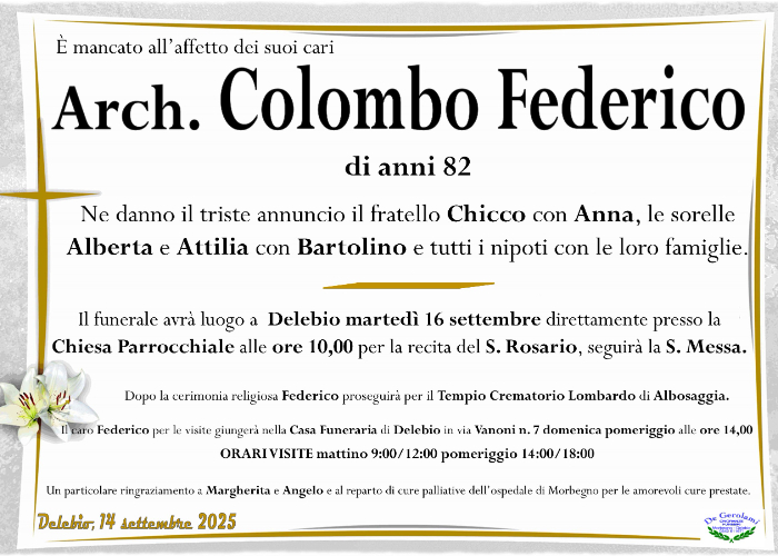 Colombo Federico: Immagine Elenchi