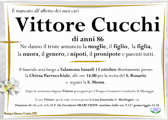 Cucchi Vittore: Immagine Elenchi