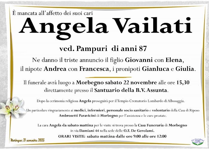 Vailati Angela: Immagine Elenchi