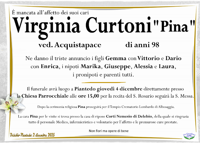Curtoni Virginia: Immagine Elenchi