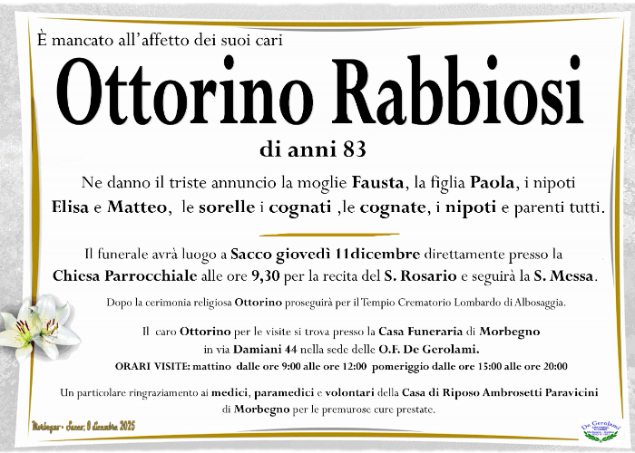 Ottorino Rabbiosi: Immagine Elenchi