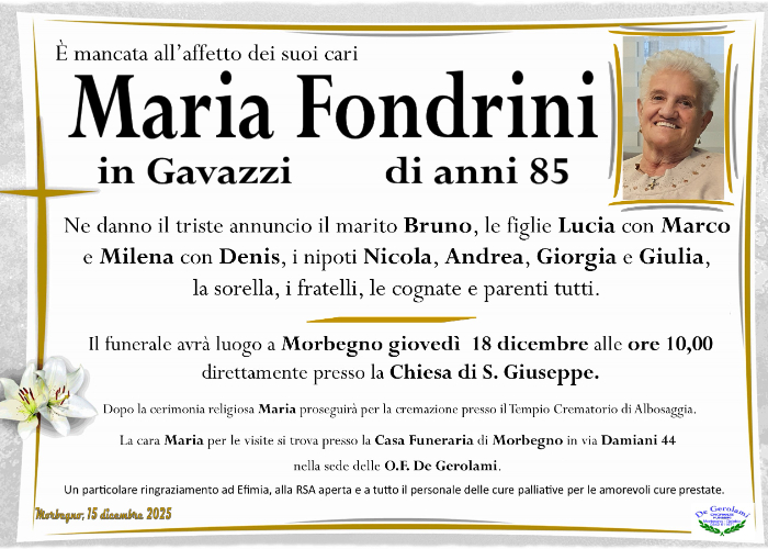 Fondrini Maria .: Immagine Elenchi