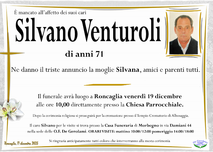 Venturoli Silvano .: Immagine Elenchi