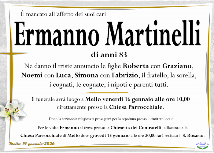 Martinelli Ermanno: Immagine Elenchi