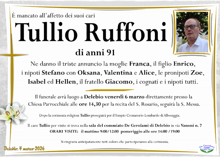 Tullio Ruffoni: Immagine Elenchi