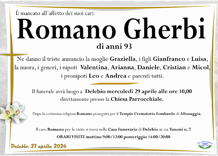 Gherbi Romano: Immagine Elenchi