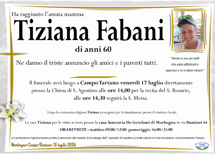 Tiziana Fabani: Immagine Elenchi