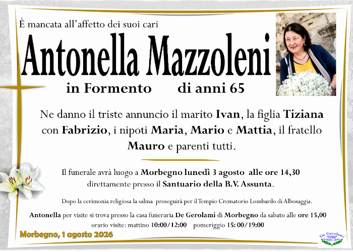Mazzoleni Antonella.: Immagine Elenchi