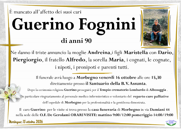 Guerino Fognini: Immagine Elenchi