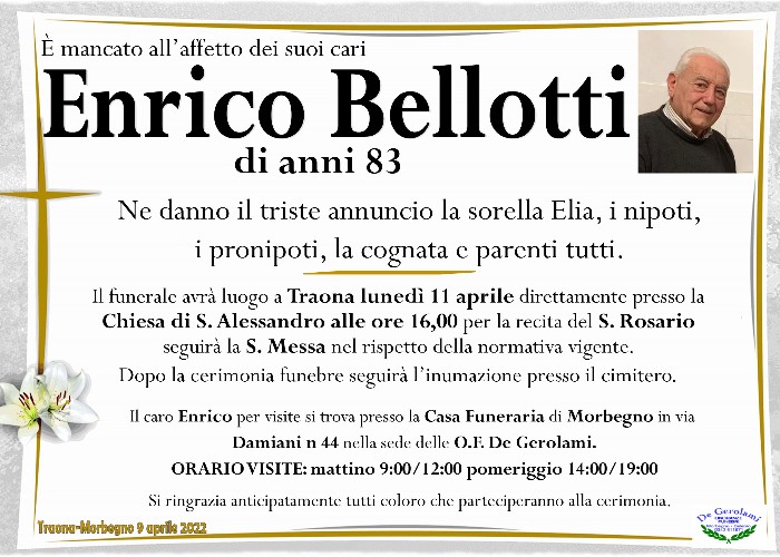 Enrico Bellotti: Immagine Elenchi