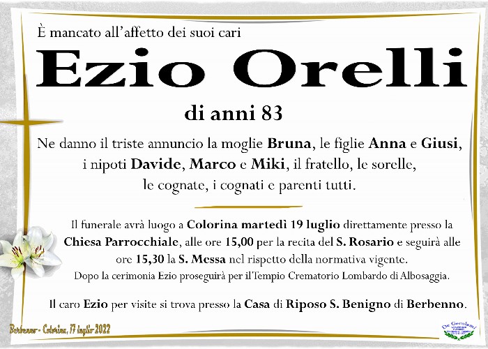 Ezio Orelli: Immagine Elenchi