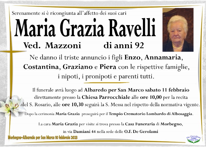 Ravelli Maria Grazia: Immagine Elenchi