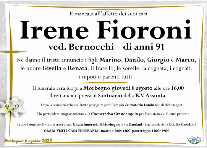 Fioroni Irene: Immagine Elenchi