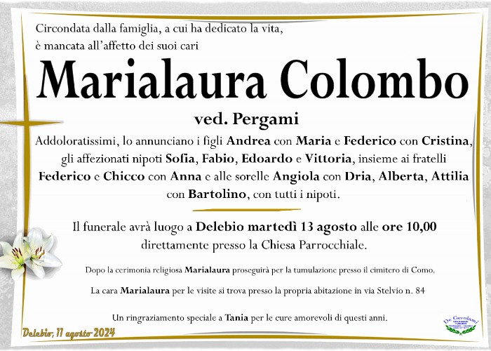 Marialaura Colombo: Immagine Elenchi