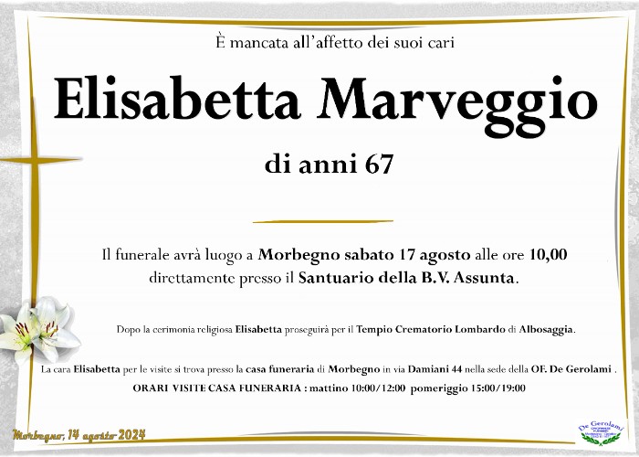 Marveggio Elisabetta: Immagine Elenchi