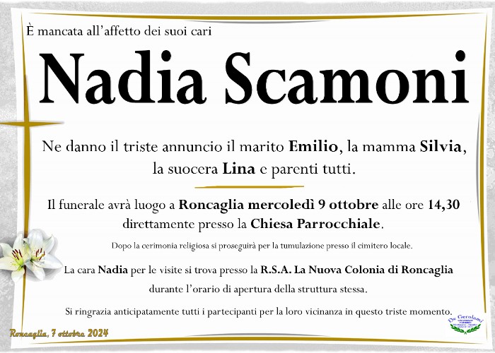 Scamoni Nadia: Immagine Elenchi