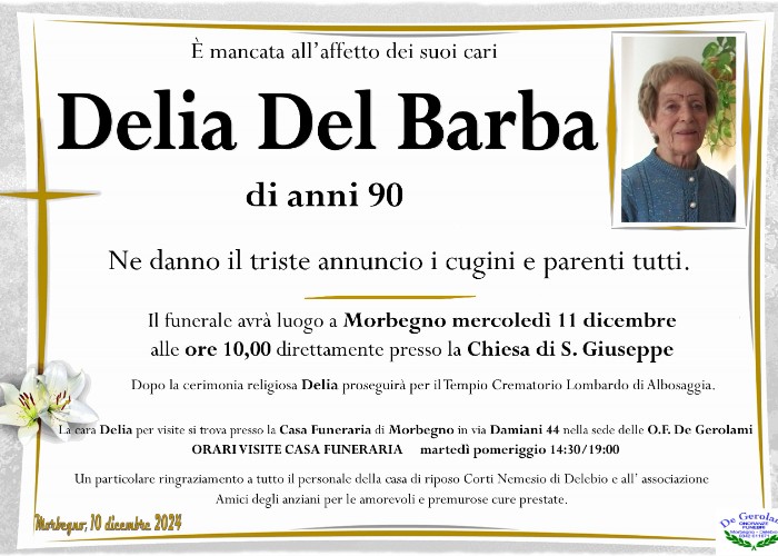 Delia Del Barba: Immagine Elenchi