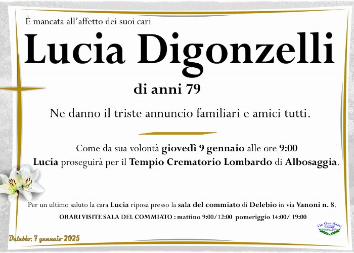 Lucia Digonzelli: Immagine Elenchi