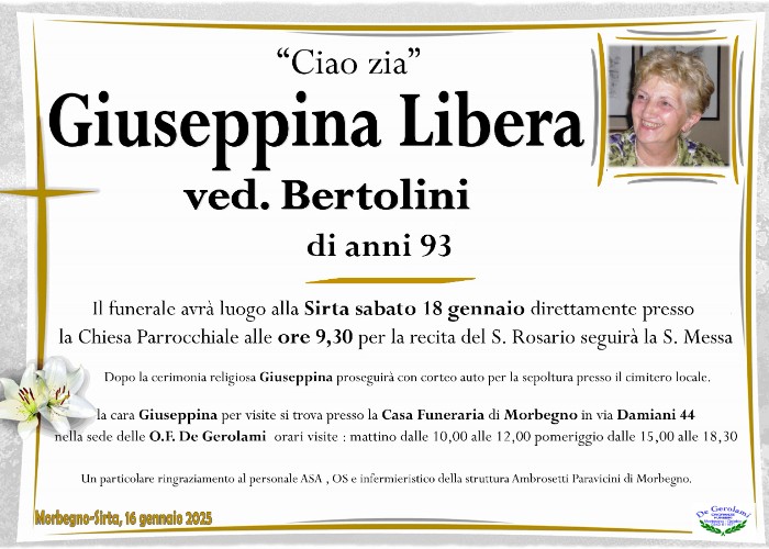 Giuseppina Libera: Immagine Elenchi