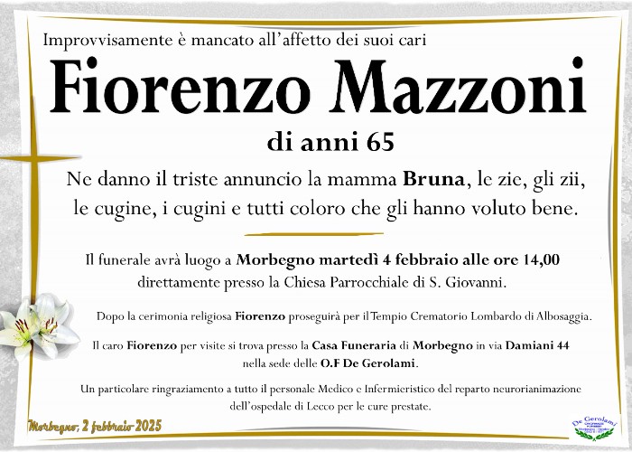 Fiorenzo Mazzoni: Immagine Elenchi