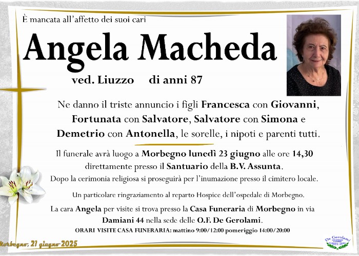 Macheda Angela: Immagine Elenchi