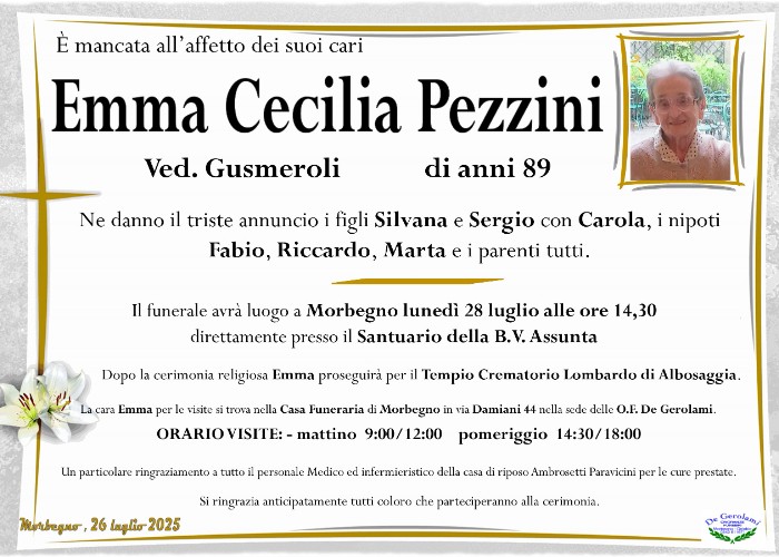 Emma Pezzini: Immagine Elenchi