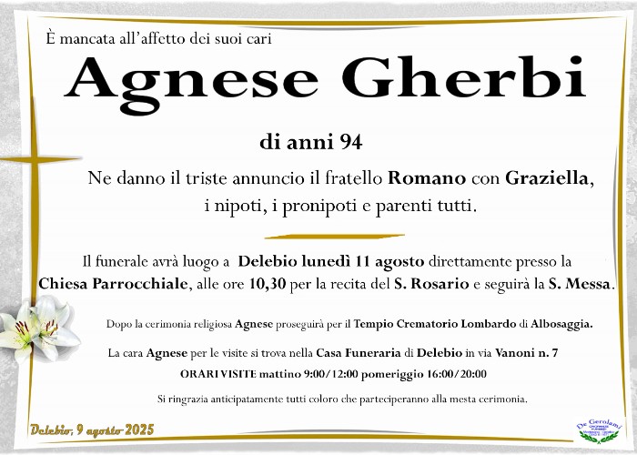 Gherbi Agnese: Immagine Elenchi