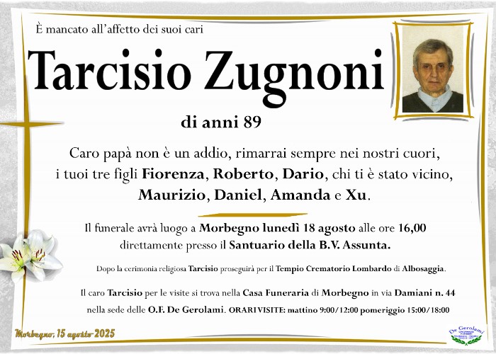 Tarcisio Zugnoni: Immagine Elenchi