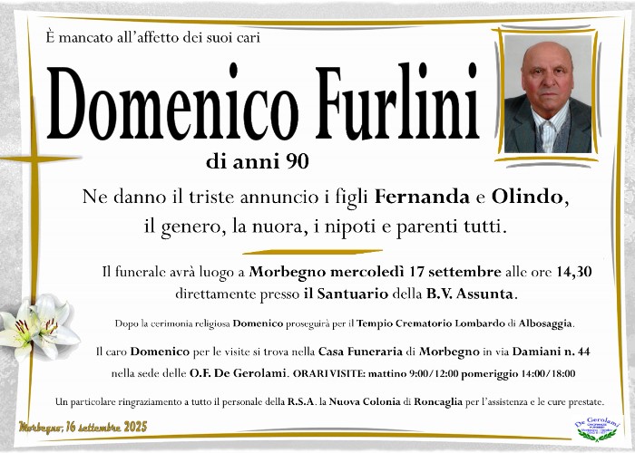 Furlini Domenico: Immagine Elenchi