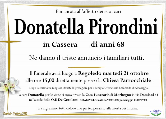 Pirondini Donatella: Immagine Elenchi