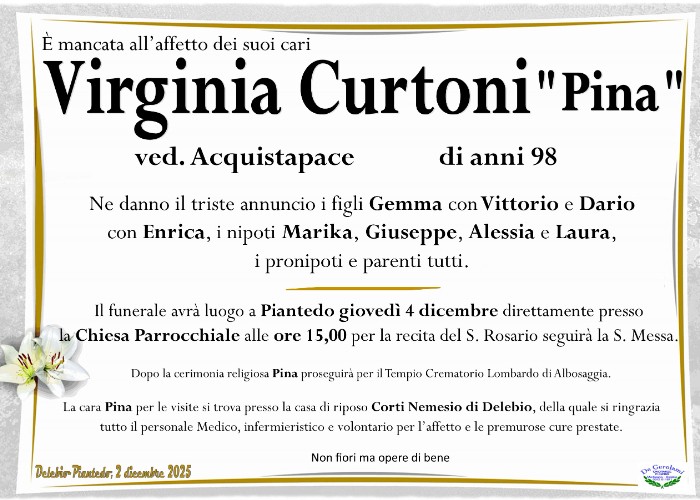 Curtoni Virginia: Immagine Elenchi